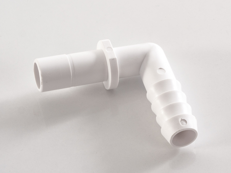 90° uhlový konektor na zasúvanie rúrok</p>