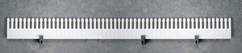 Lišty do špajze Purvario v súprave 8 kusov - svetlosivá/antracitová</p>