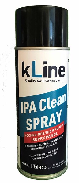 kLine IPA Clean – čistič na báze izopropylalkoholu – sprej 400 ml