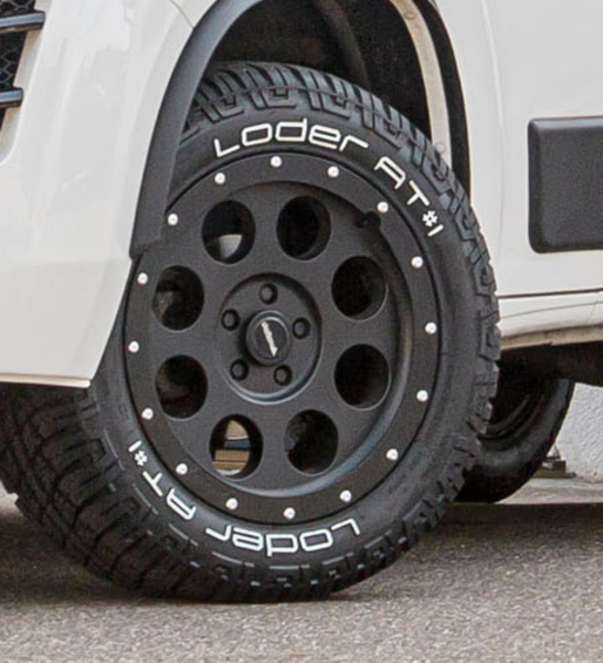 Štýlové hliníkové kompletné kolesá 18” pre Fiat Ducato, Citroën Jumper, Peugeot Boxer Maxi, bez snímača tlaku v pneumatikách