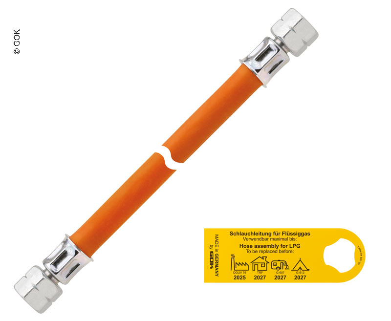 Plynová hadica 150 cm - RVS8</p>