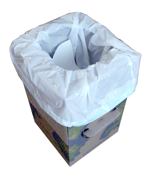 Náplň do vrecka Carebag pre skladacie WC Cleanis, 12 kusov s vložkou