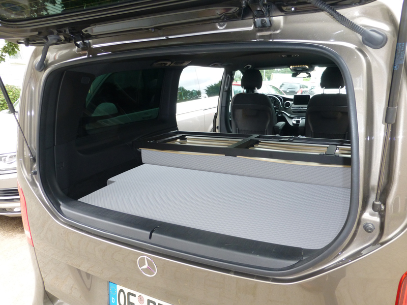 Komfortná posteľ Reimo pre modely VW T6.1 / T6 / T5 Multivan a California Beach