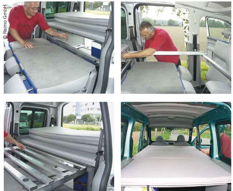 VW Caddy Kombi s krátkym rázvorom, rok výroby 2003–2019 – montážna sada Smile