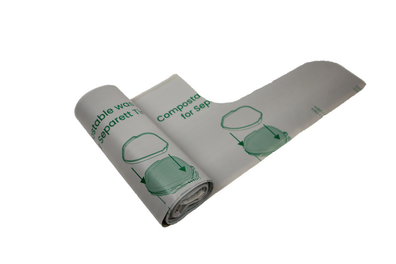 Kompostovateľné vrecia na odpad z kukuričného škrobu - 14,5 litra</p>