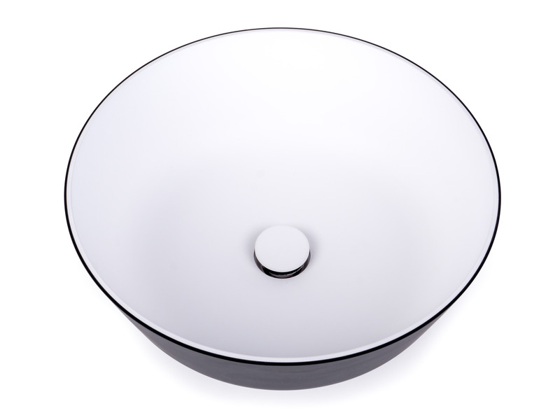 Okrúhle umývadlo z materiálu Ocritech</p>