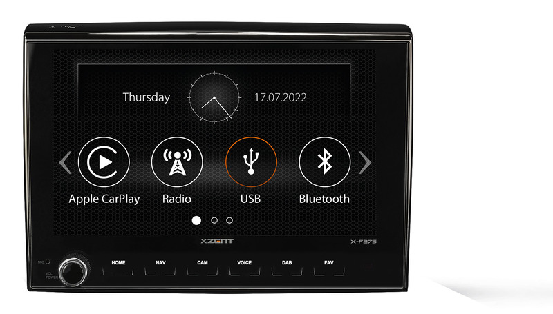 Xzent X-F275 infotainer / naviceiver pre Fiat Ducato a podobné modely od roku 2006</p>