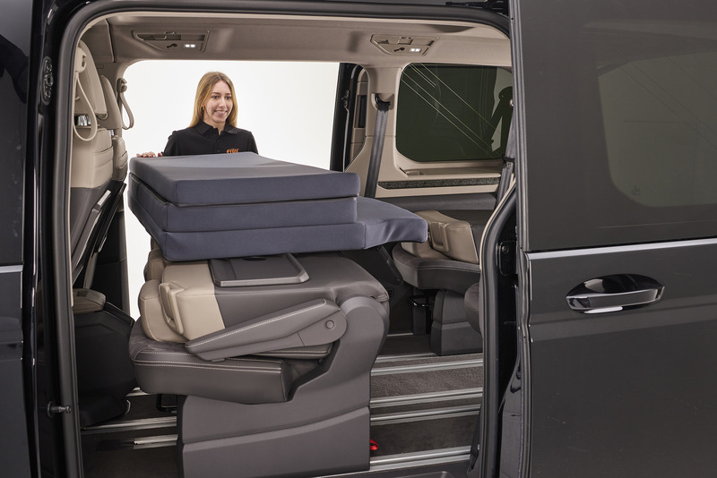 Sklopný spací modul pre Volkswagen Multivan >2021
