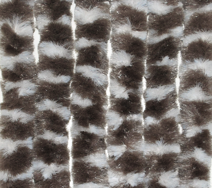 Fleecová záclona 56x185 taupe