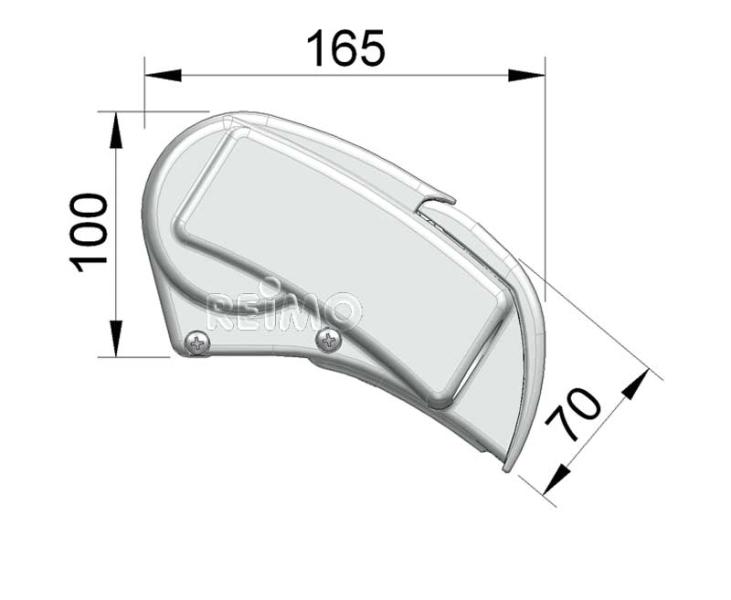 Markíza Dometic 600 – 3,75 m, strieborná / Horizon Blue