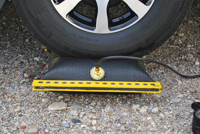 Vyrovnávací vankúš Air-Lift pre obytný automobil</p>