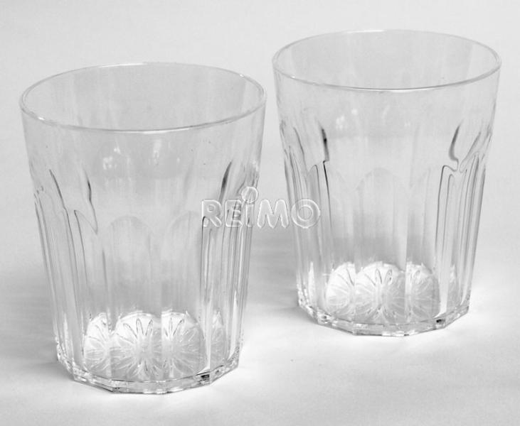 Polycarbonate glasses juice glass 300ml, 2 pieces