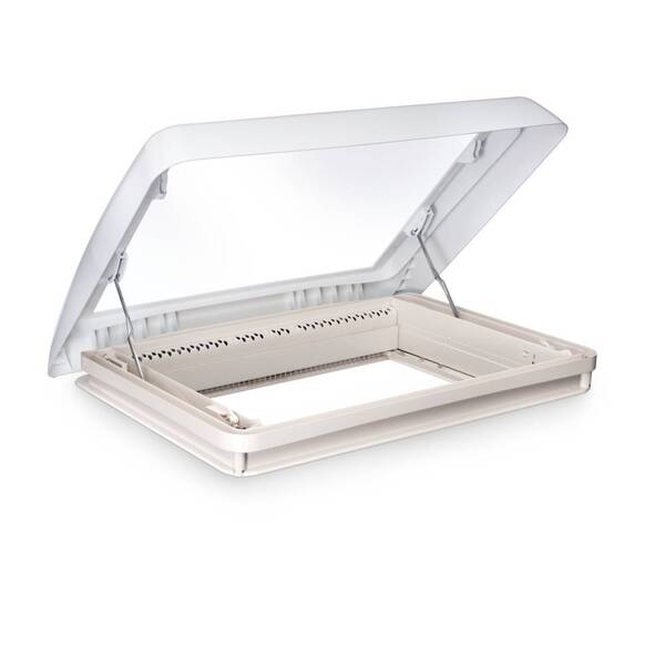 Midi Heki Style 700 x 500 mm – bez núteného odvetrania – s kľukou – biela