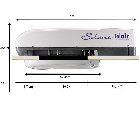 Klimatizácia Telair Silent 8400H 230V