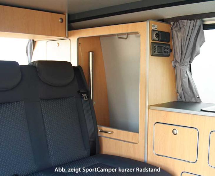 Séria nábytku Fertigt. T5 lR Sportcamper G3