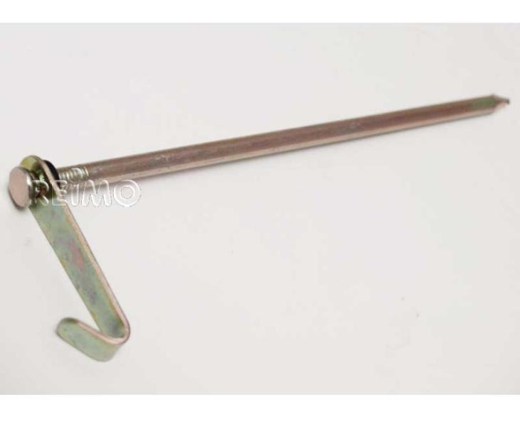 Pôdny klinec okrúhly 7 mm x 21 cm. 5 kusov