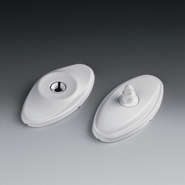 Door catch white plastic