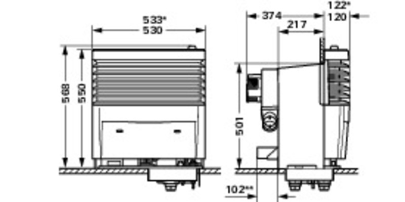 Truma Trumatic S5004 pre 1 ventilátor – 30 mbar