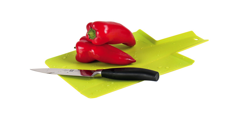 Folding cutting board 34x22x0,3cm green