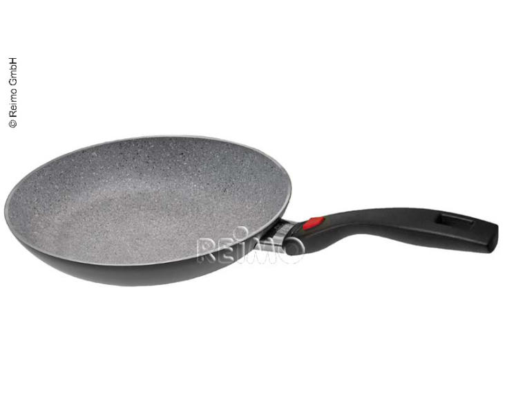 Granitová panvica Click+Cook, Ă28 cm, sklopné rukoväte