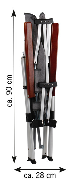 Joplin - Skladacia stolička s hliníkovým rámom</p>