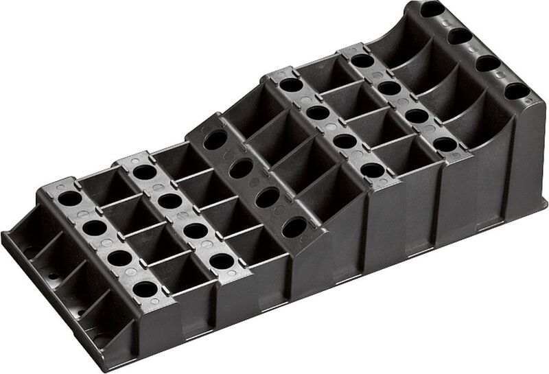 Kliny pod kolesá XL – 5 t na koleso – sada 2 ks