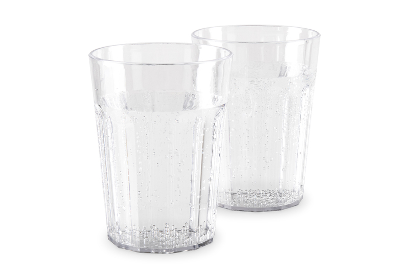 Camp4 Polykarbonátové poháre s fazetovým okrajom 450 ml