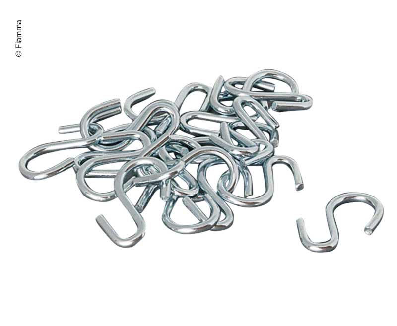 Kovové háčiky 20 ks.