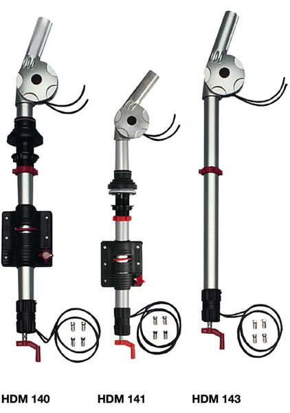 Kĺbový satelitný stožiar HDM 140 1030 mm