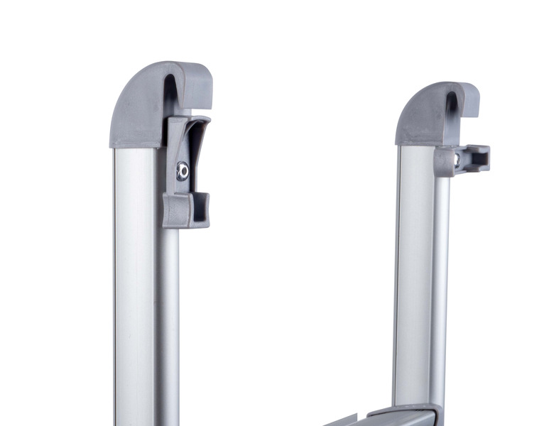 Skladací hliníkový rebrík na strechu lôžka - pre VW T5/T6 s 5 stupňami</p>