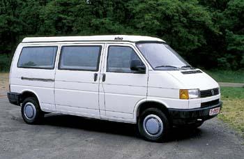 Superplochá strecha nad spálňou VW T4 – vpredu vysoká