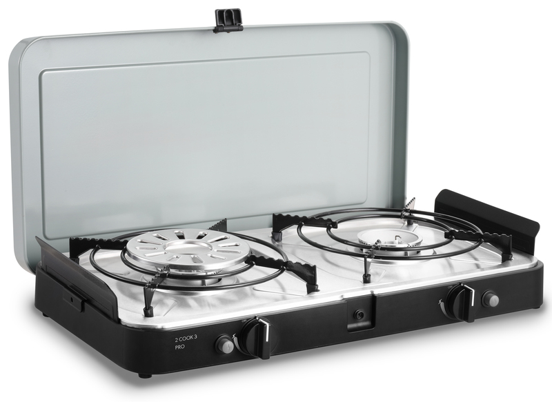 Plynový sporák/plynový gril CADAC 2-Cook 3 Pro Deluxe 50 mbar</p>
