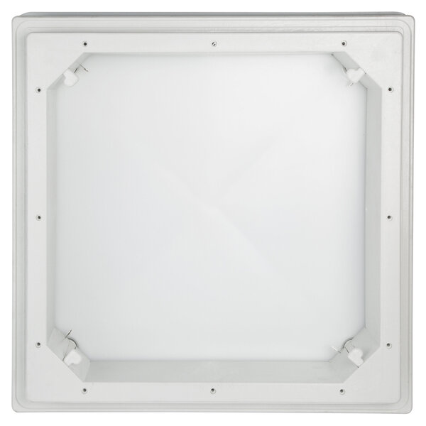 Strešný kryt 50 x 50 cm – s odnímateľným krytom z matného skla