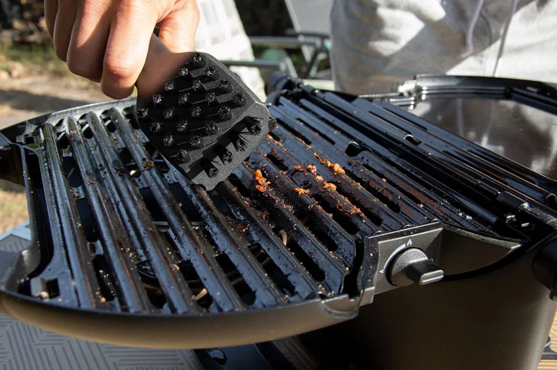 Čistiaca súprava - 2-dielna súprava s kefou na gril a handričkou</p>