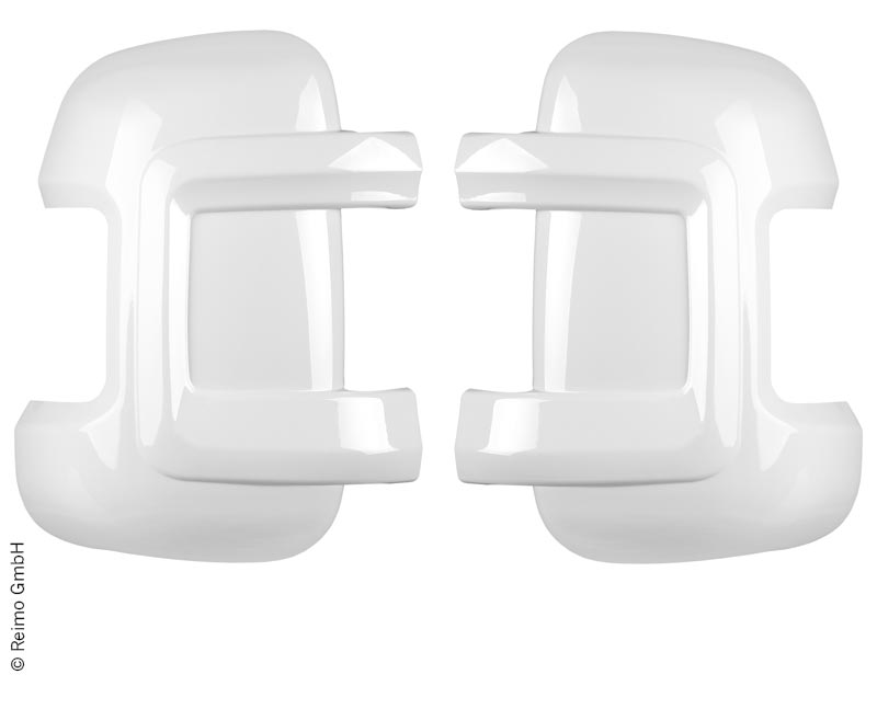 Sada chráničov zrkadiel - biela s vysokým leskom - dlhá verzia - Fiat Ducato a podobné modely</p>