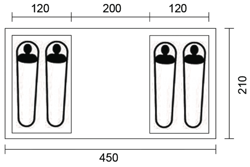 Rodinný stan Reimo Creastone Peak - stan pre 4 osoby</p>