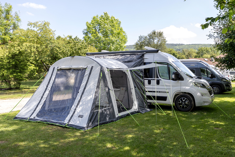 Nafukovacia markíza pre autobusy Tour Breeze Air - v 3 výškach upevnenia