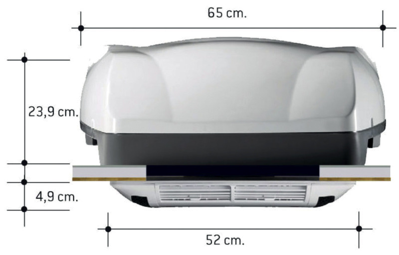 Strešná klimatizácia Telair Dualclima 8400H