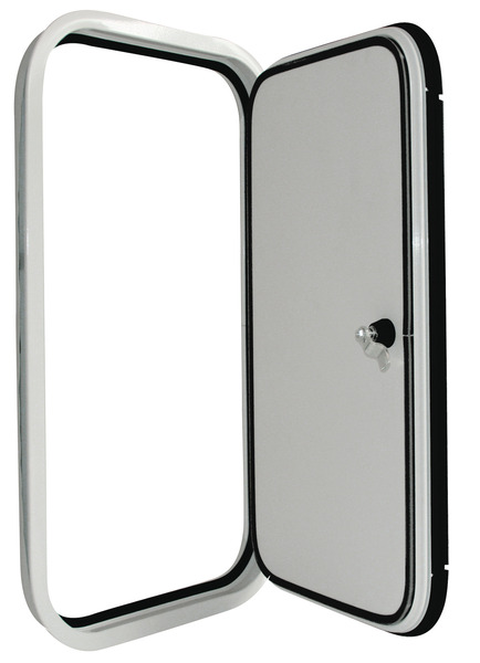 Prefabrikované dvere pre karavany v bielej farbe System 2000</p>