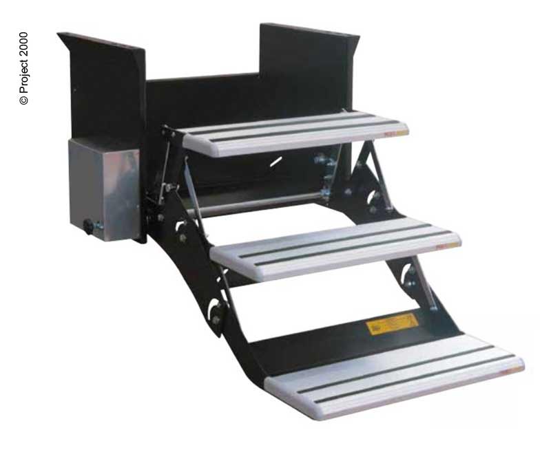 Krok 3-stupňový 530 mm Motor vľavo