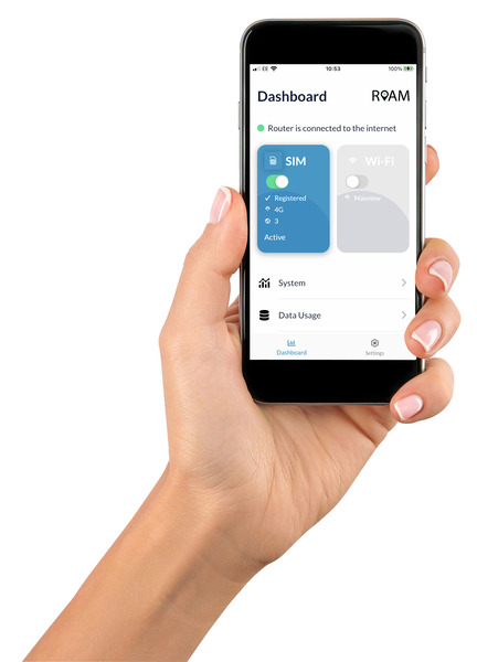 Maxview-ROAM Anténa LTE / WIFI pre obytné vozidlá - biela</p>