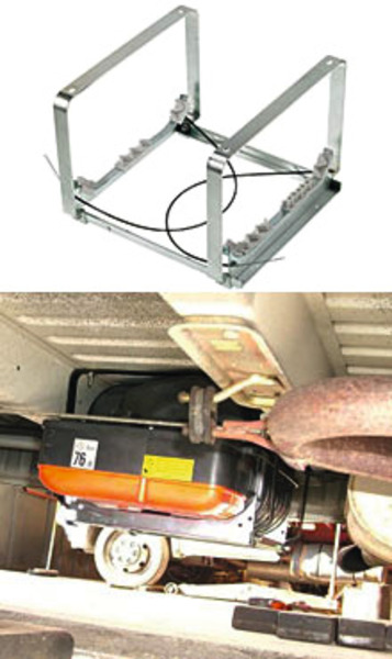 Konzola na závesné upevnenie.