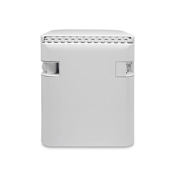 Kompaktná kompostovacia toaleta s elektrickým miešadlom - biela - verzia 4</p>