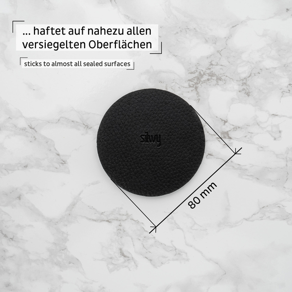 Silwy kovová podložka Superstrong čierna, 1ks</p>