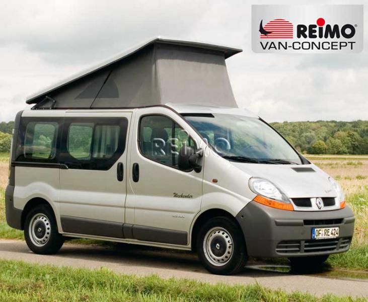 Strešná posteľ Ren.Traf/Opel Vivaro sfl., 2-dielna, vpredu zdvihnutá