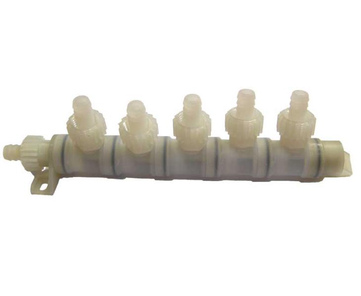 System connector X-Fix 10mm distributor 5 outlets