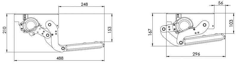Séria T elektrický 12 V krok - 480 mm</p>