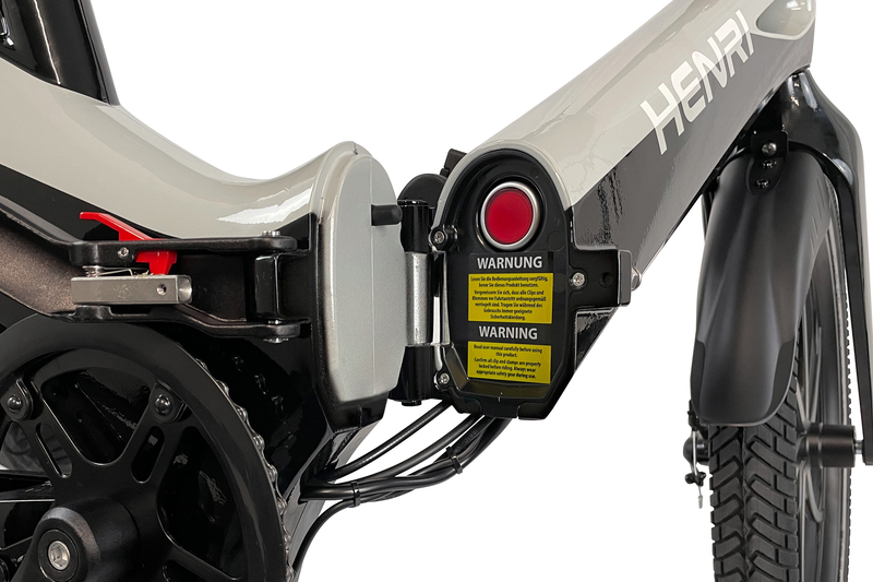 Skladací elektrický bicykel Blaupunkt „HENRI“