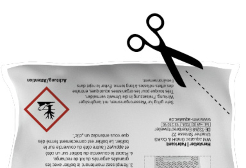 Strieborná sieťová plniaca súprava pre nádrže do 100 litrov - pre č. 613025</p>