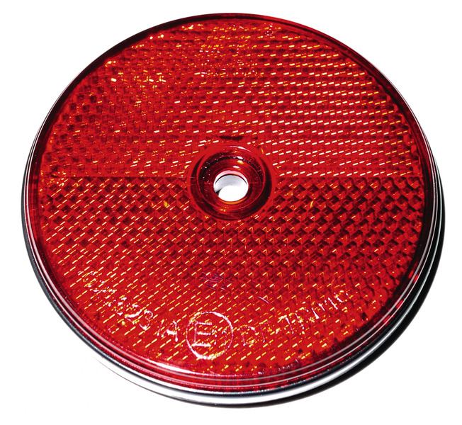 Odrazky okrúhle červené (2 ks)